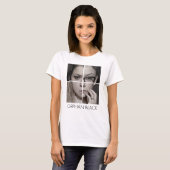 T-shirt Collage orphelin de clone du noir | (Devant entier)