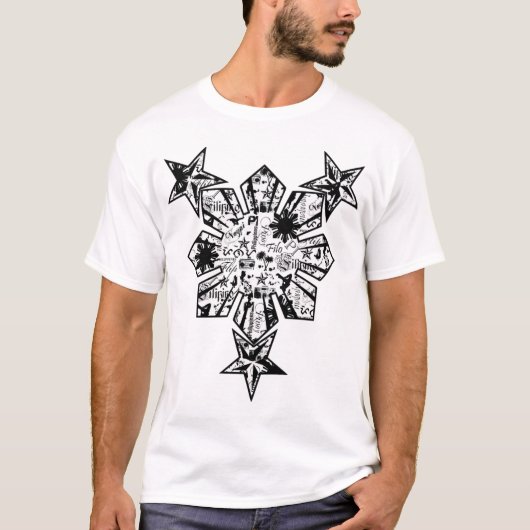 T-shirt Collage philippin (Devant)