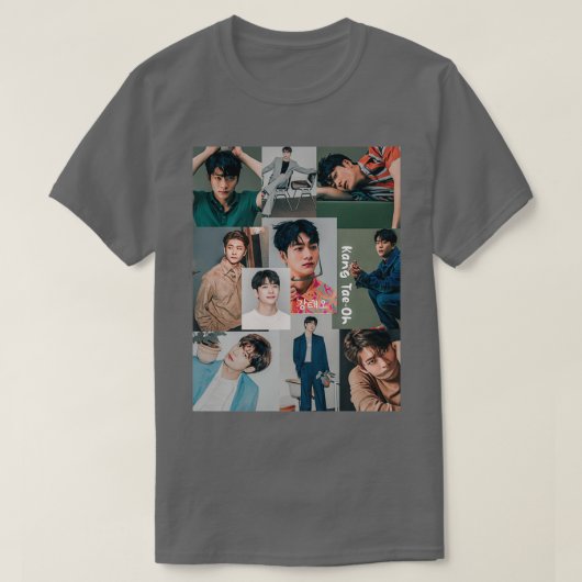 T-shirt collage photo de kang taeoh (Design devant)