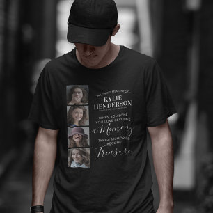 T-shirt Collage photo de souvenir Mémorial