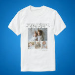 T-shirt Collage photo et texte personnalisé<br><div class="desc">Faites un t-shirt Photo keepsaké personnalisé de Ricaso - ajoutez vos propres photos et texte - photo collage cadeaux. Idéal pour tout le monde,  changez le texte en fonction de vos besoins. Le meilleur grand-père du monde</div>