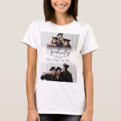 T-shirt Collage photo moderne Amis Graduation (Devant)