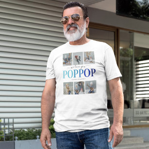 T-shirt Collage photo moderne de Poppop