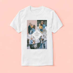 T-shirt Collage photo moderne simple