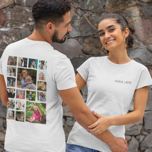 T-shirt Collage photo personnalisé