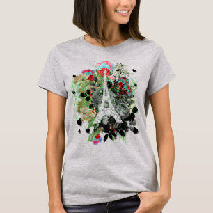 T-shirt Collage Tour Eiffel