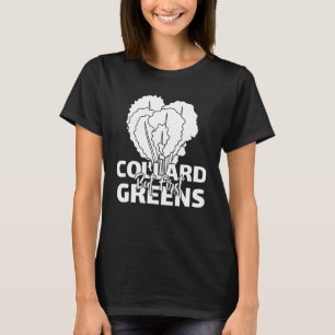 T-shirt Collard Greens Recette Plantes assaisonnement de l