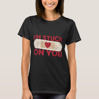 T-shirt Collé - Blague drôle de pansement adhésif Infirmiè