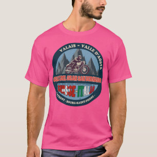 T-shirt Colle Del Gran San Bernardo Insigne Vintage Actif