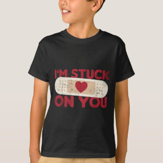 T-shirt Collé Sur - Drôle de Bandage Adhésif Citation Infi