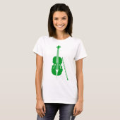 T-shirt Colle - Vert herbe (Devant entier)