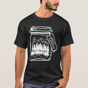 T-shirt Collect Moments Cool Citation Camping