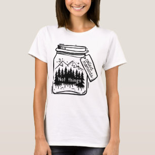 T-shirt Collect Moments Cool Citation Camping