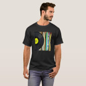 T-shirt Collecte d'albums de vinyle (Devant entier)