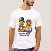 T-shirt Collecte de canards en caoutchouc sur mesure et de (Devant)