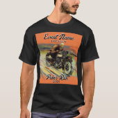 T-shirt Collecte de fonds Motorcycle Poker Exécuter Person (Devant)