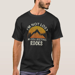 T-shirt Collecte de roches - Cadeaux géologues - Collecteu