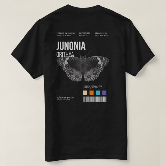 T-SHIRT COLLECTE D'INSECTES (Design dos)