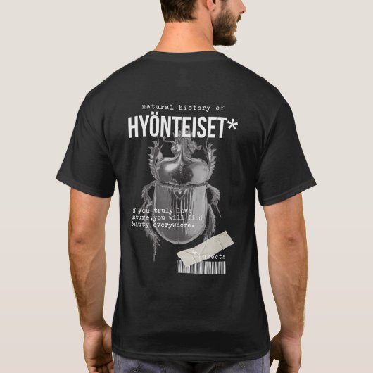 T-SHIRT COLLECTE D'INSECTES (Dos)