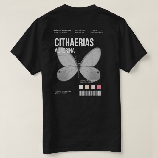 T-SHIRT COLLECTE D'INSECTES (Design dos)