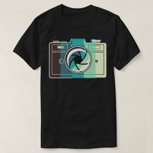 T-shirt Collecteur de caméra classique 4 (Design devant)