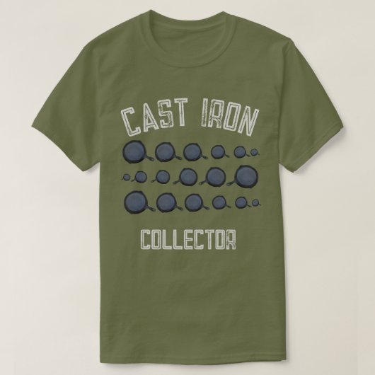 T-shirt Collecteur de pots de fer (Design devant)