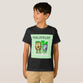 T-shirt collecteur de timbre (Devant entier)