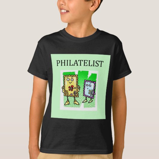 T-shirt collecteur de timbre (Devant)