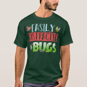 T-shirt Collecteur d'insectes entomologiste facilement dis