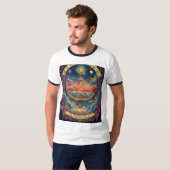 T-shirt Collection Compass rose (Devant entier)