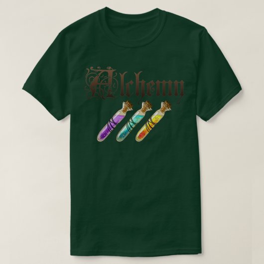 T-shirt collection d'alchimie 1 (Design devant)