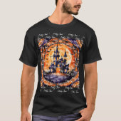 T-shirt Collection d'automne Citrouille Halloween populair (Devant)
