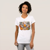 T-shirt Collection d'automne populaire Thanksgiving (Devant entier)