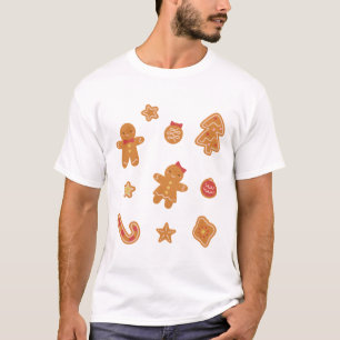 T-shirt Collection de biscuits de Noël