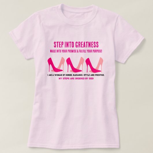 T-shirt Collection de cadeaux de foi - Dames (Design devant)