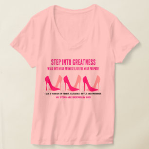 T-shirt Collection de cadeaux de foi - Dames