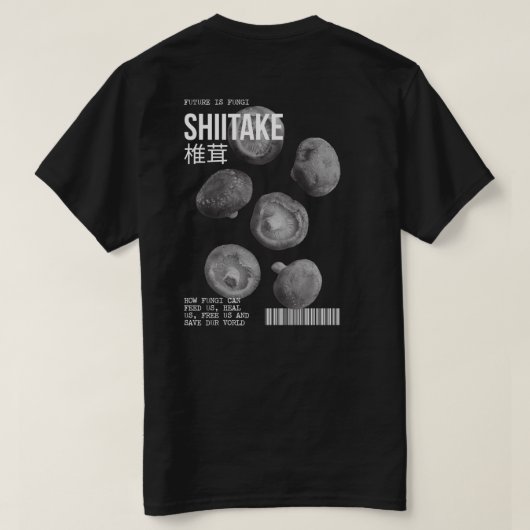 T-SHIRT COLLECTION DE CHAMPIGNONS (Design dos)