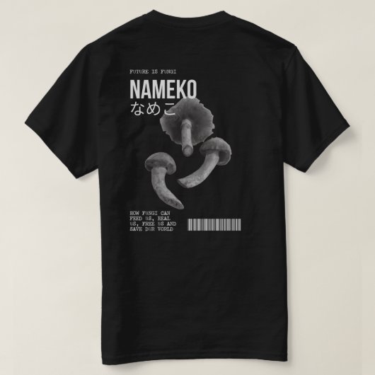 T-SHIRT COLLECTION DE CHAMPIGNONS (Design dos)