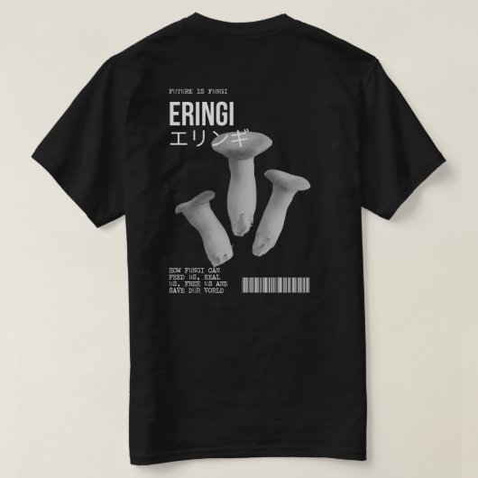 T-SHIRT COLLECTION DE CHAMPIGNONS (Design dos)