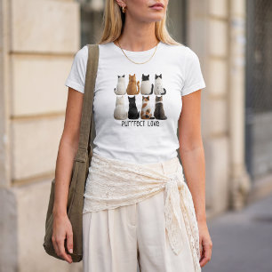 T-shirt Collection de chats parfaite vue arrière