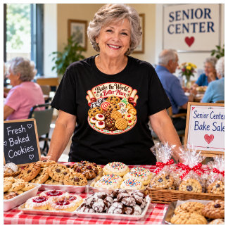 T-shirt Collection de cookies faits maison nostalgiques