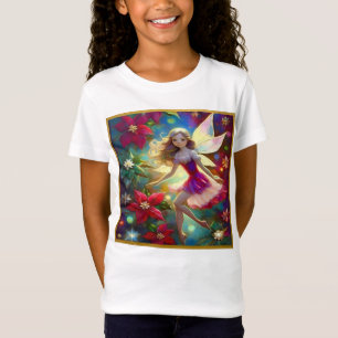 T-Shirt Collection de fées de Noël - Cheveux blond cendré