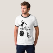 T-shirt Collection de lignes de sport (Devant entier)