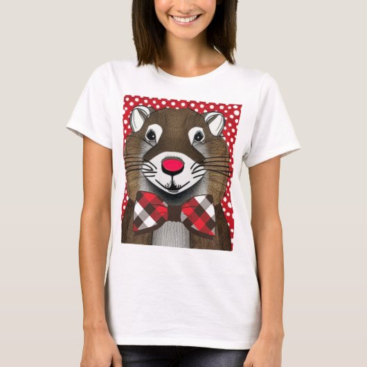 T-shirt Collection de marmottes (Devant)