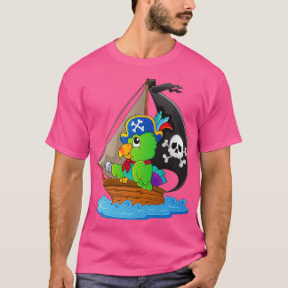 T-shirt Collection de perroquets de pirates