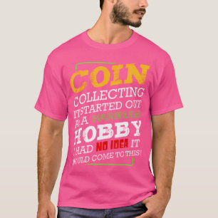 T-shirt Collection de pièces Collectionneur Argent Numisma