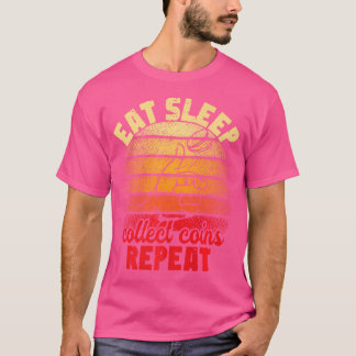 T-shirt Collection de pièces de monnaie Hobby Pennis Amour