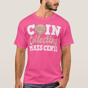 T-shirt Collection de pièces de monnaie Wo rend des centim