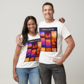 T-shirt Collection de rayons de fumée éthéré" (Unisexe)