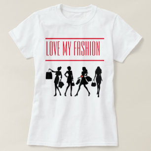 T-SHIRT COLLECTION DE REINE SHOPPING